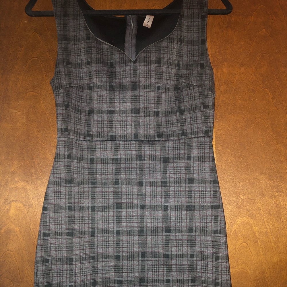Mini Plaid Dress